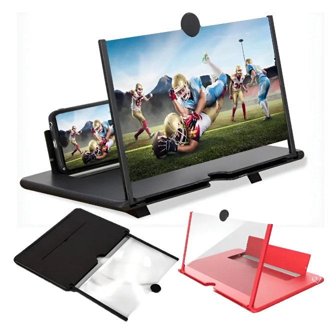 Ampliador de Pantalla 3D Celular Cine 12 Pulgadas