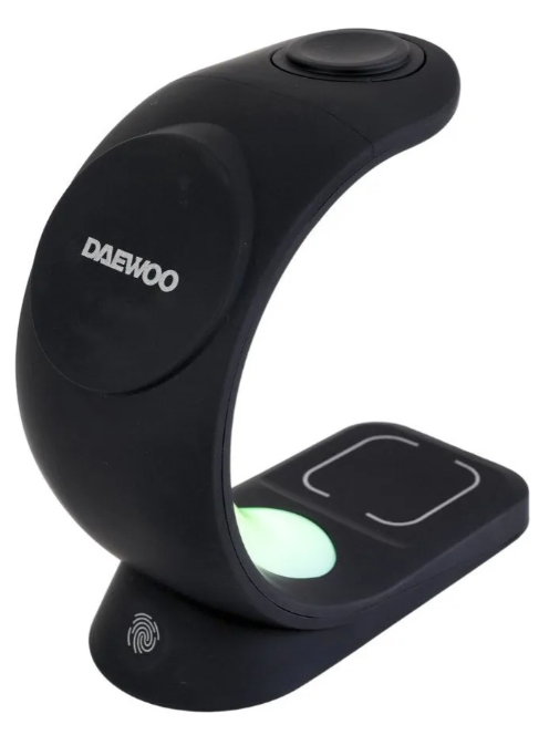 Estación de Carga 3en1 Cargador Inalambrico Magnetico Daewoo