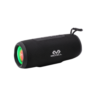 PARLANTE PORTATIL BT MICCELL SP40 NEGRO CON LUZ RGB