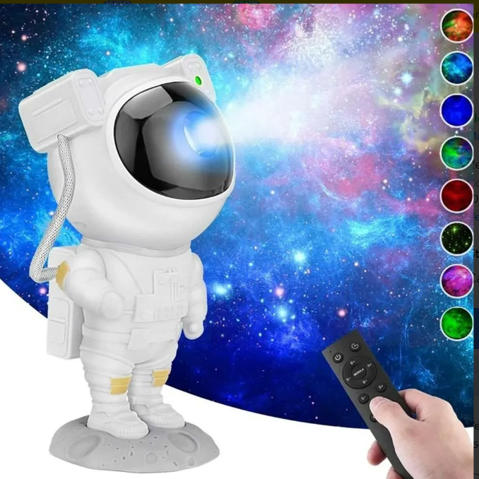 Astronauta Proyector De Estrellas Galaxia
