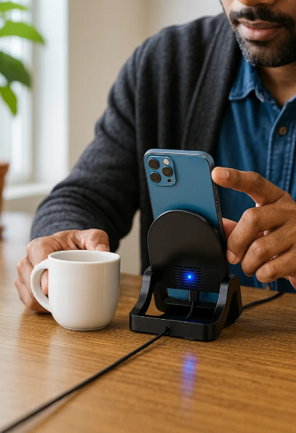 Cargador Inalámbrico Con Soporte