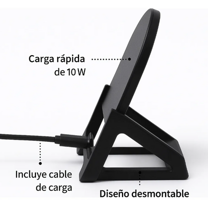 Cargador Inalámbrico Con Soporte