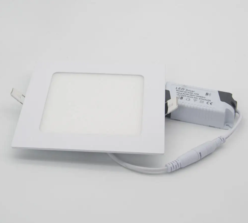 Panel Led Cuadrado 17x17cm 12w Blanca 6500k