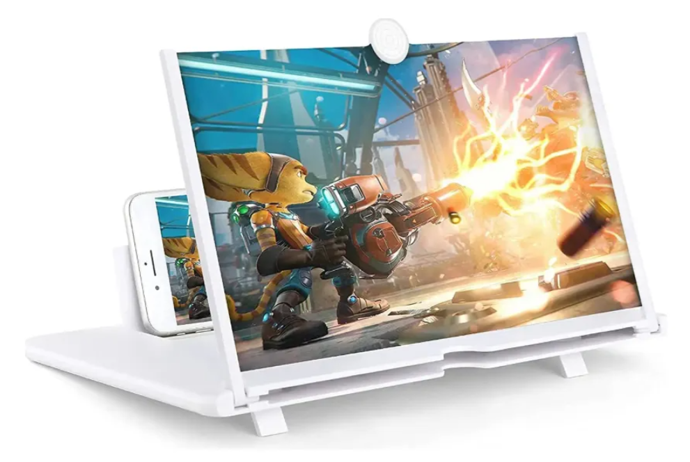 Ampliador de Pantalla 3D Celular Cine 12 Pulgadas
