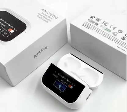 Auriculares A15 Pro con caja mejorados
